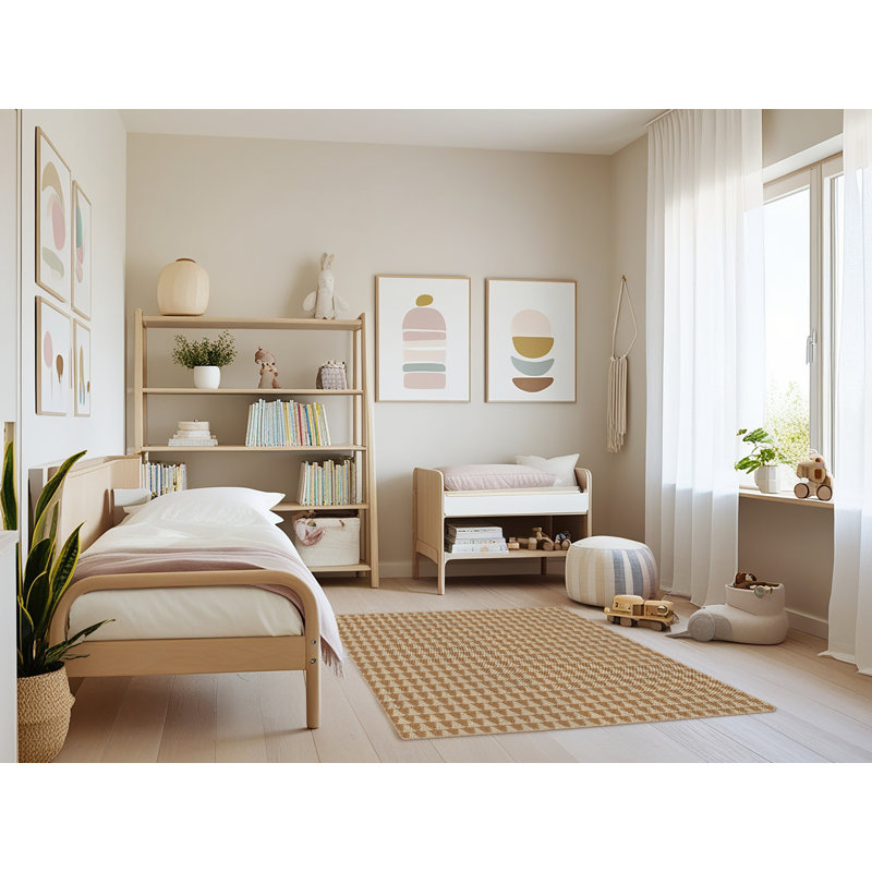 Tapis brun Chantel, Rectangle 3 pi x 5 pi