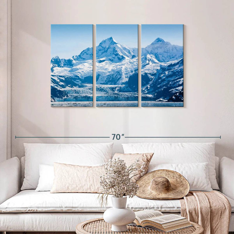 Alvord Glacier Bay, 28" H x 45" W