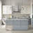 High Street 12'' W x 24'' L Porcelain Concrete Look Singular Tile-43540796