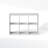 Furinno Cubic Open Back Multipurpose Clothing & Closet Storage Organizer Shelf, 6-Cube-1849501817
