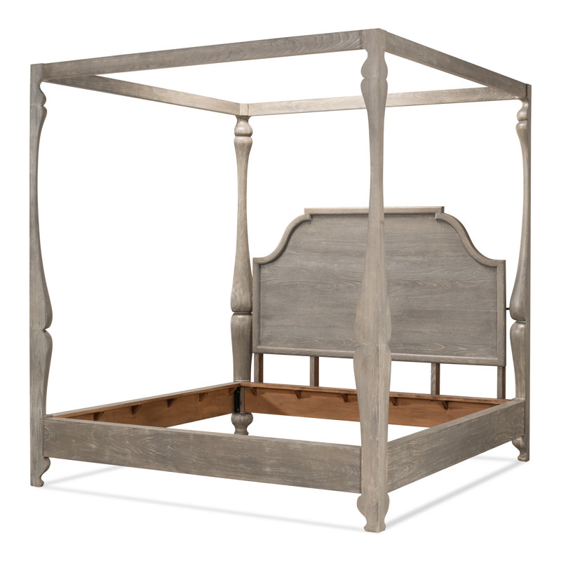 Madeline Solid Wood Canopy Bed