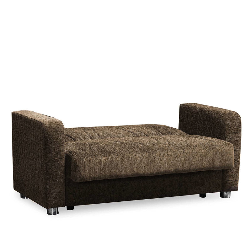 Beige Storage - With Quality Chenille Upholstery Compartment , For A Comfortable Sit