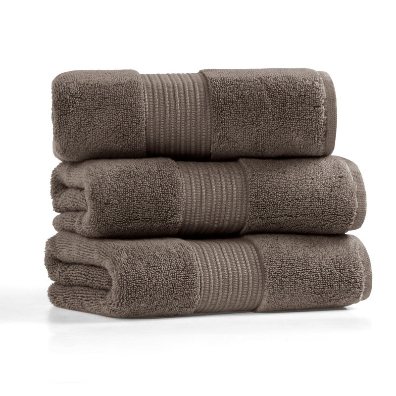 Towel Set (3 Pieces), Brown