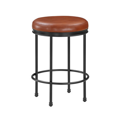 Tabouret à hauteur de comptoir Michael Caramel