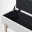 Modern Storage Bench with Memory Foam Cushion and Rubber Wood Legs-45981510