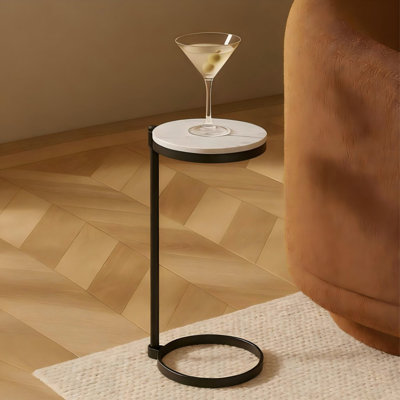 Table ronde en verre trempé Alto Martini
