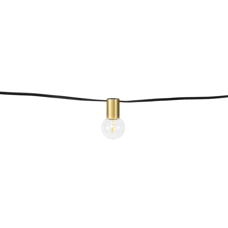 G40 Led Bistro String Lights - Gold