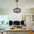 Ryne 4 - Light Dimmable Globe Chandelier