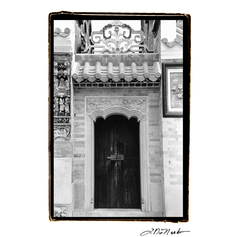 Temple Door - Wrapped Canvas Art Prints, 46cm H x 30cm W
