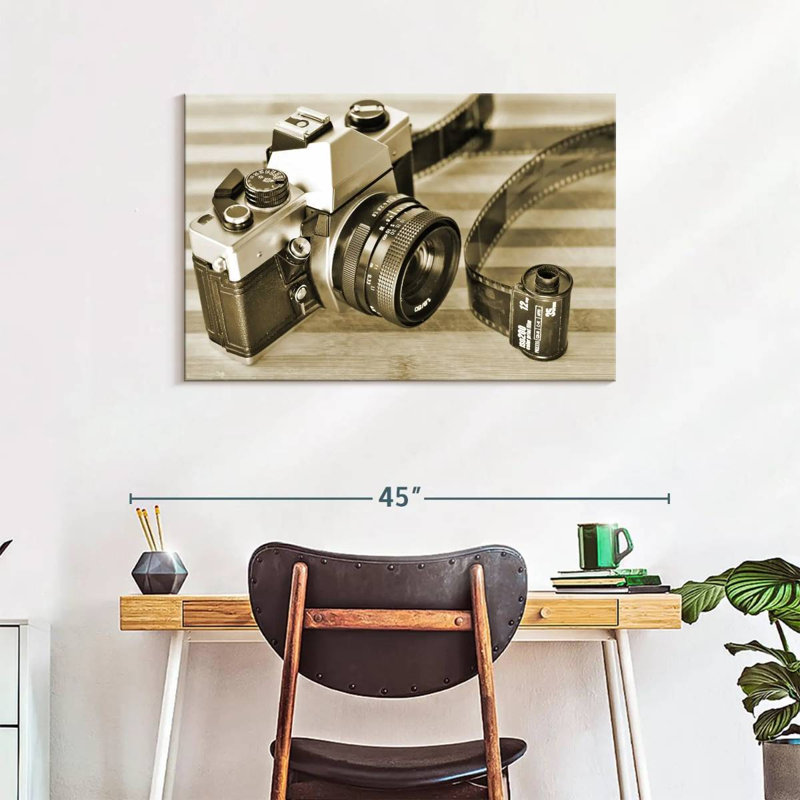 Senne Sepia Film Camera, 24" H x 36" W