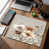 Art botanique beige brun