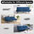 George Oliver 70" Convertible Futon Sofa Bed With Adjustable Backrest-395850321