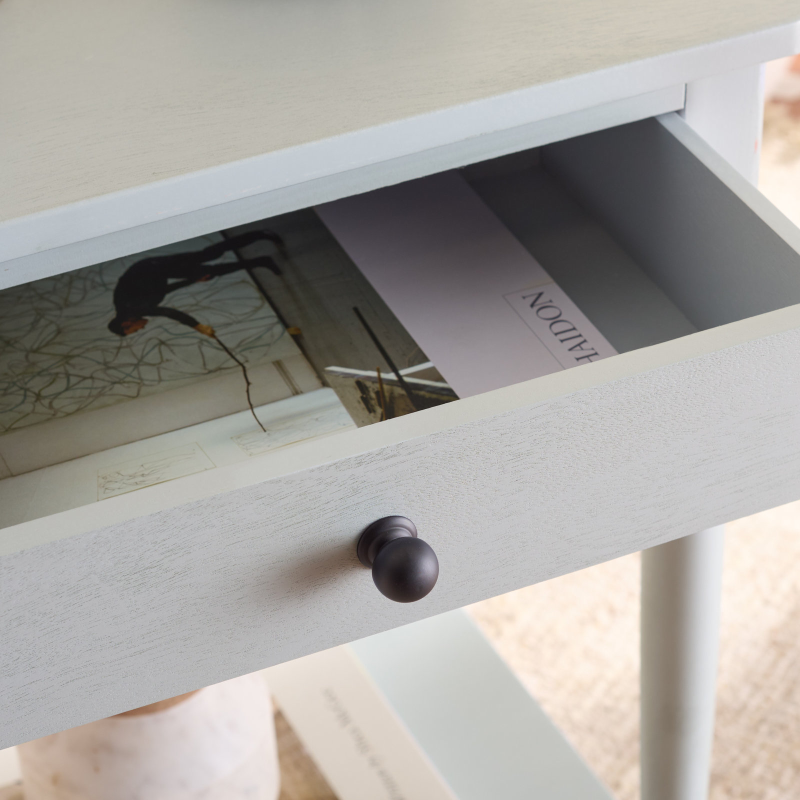 Branden 19" End Table, Winter Sky