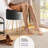 Round Boucle Ottoman with Storage-120644864-120644924