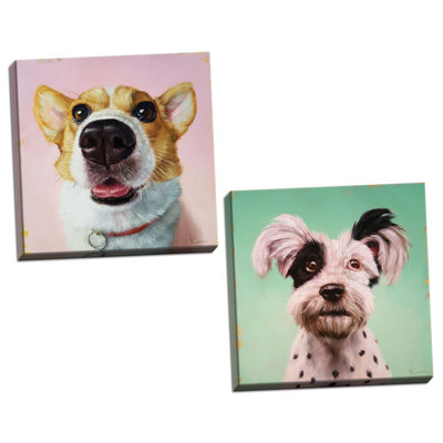 " Follow Your Nose 3 And 8 " by Lucia Heffernan 2 - Pieces