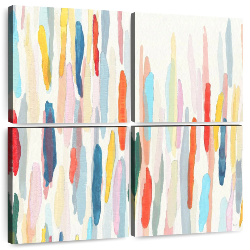 Avery Rhythme et couleur II, H 18 po x l 18 po