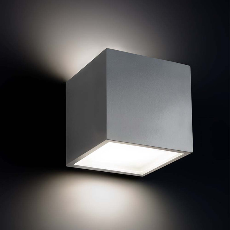 Bloc - Light LED Outdoor Wall Light, Bronze, 2700K
