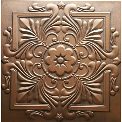 Victorian 1.6 ft. x 1.6 ft. Polystyrene Glue-up Ceiling Tile