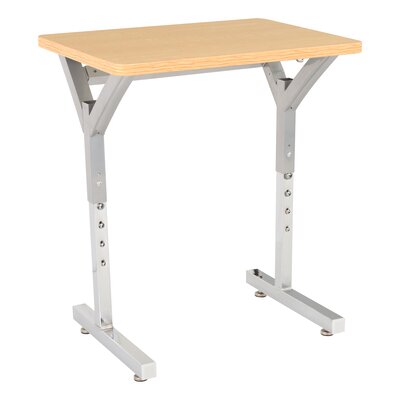 Rectangle Y-Frame Adjustable Height Collaborative School Desk -  Learniture, LNT-INM1037SM-SO