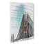 The Golden Gate Bridge Abstract Art - Wrapped Canvas-55300036