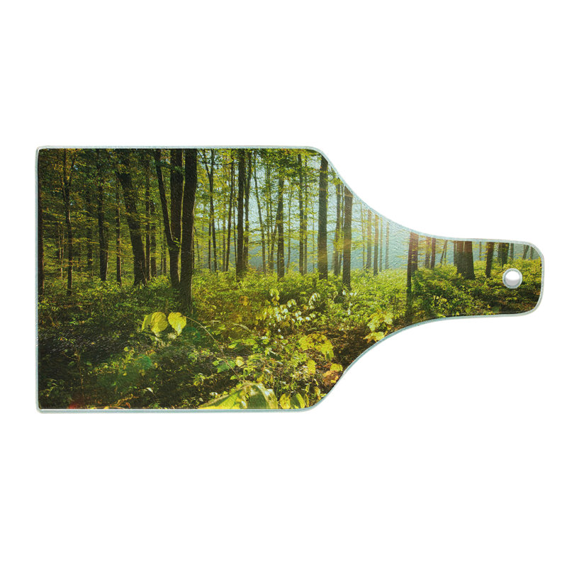 Planche à découper en verre trempé Ambesonne