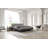 Cledus Vegan Leather Sleigh Bed-1900384922
