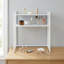 Organisateur de bureau blanc 29,5 pouces