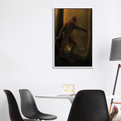 Bigfoot 1 Piece Wall Art on Canvas