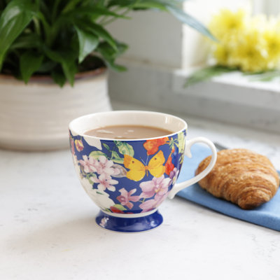 Butterfly Bone China Mug