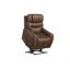 Fauteuil relevable de style transitionnel noyer