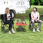 Chaise de camping pliante pour adultes avec porte-gobelet et poche latérale-378101124-378101123-378101122