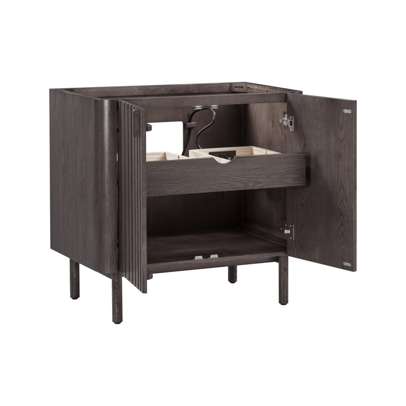Blakely 36'' Single Bathroom Vanity Base Only, Brown