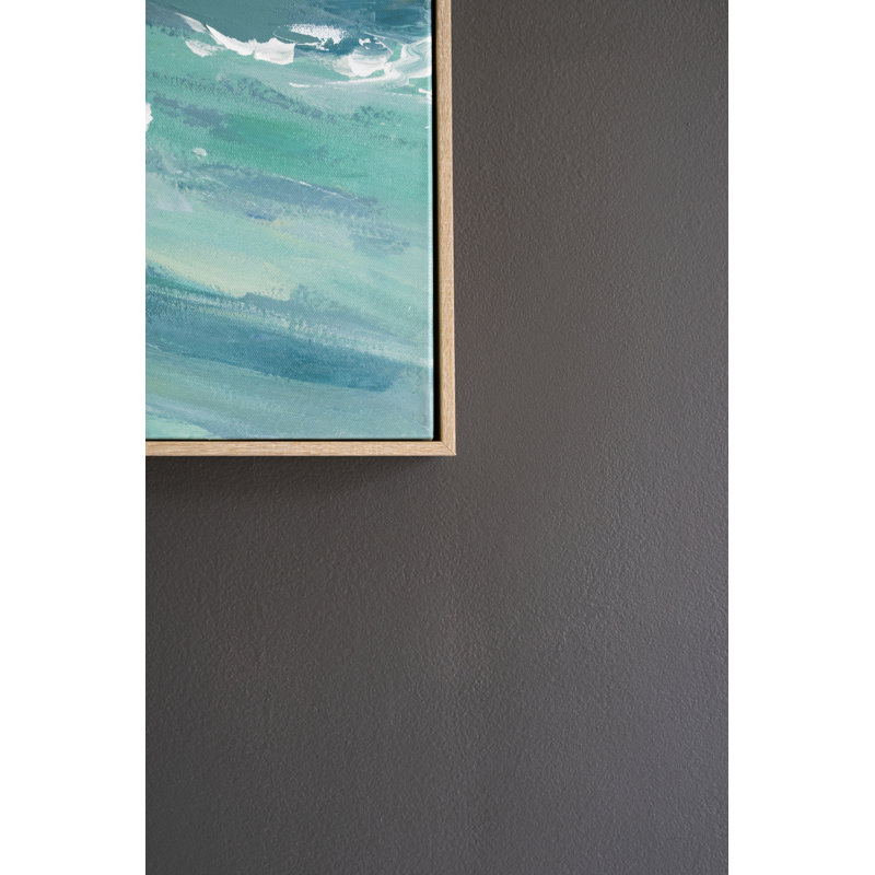  Décoration murale décorative en bois avec cadre en bois et finition acrylique pour spa ou salle de bain