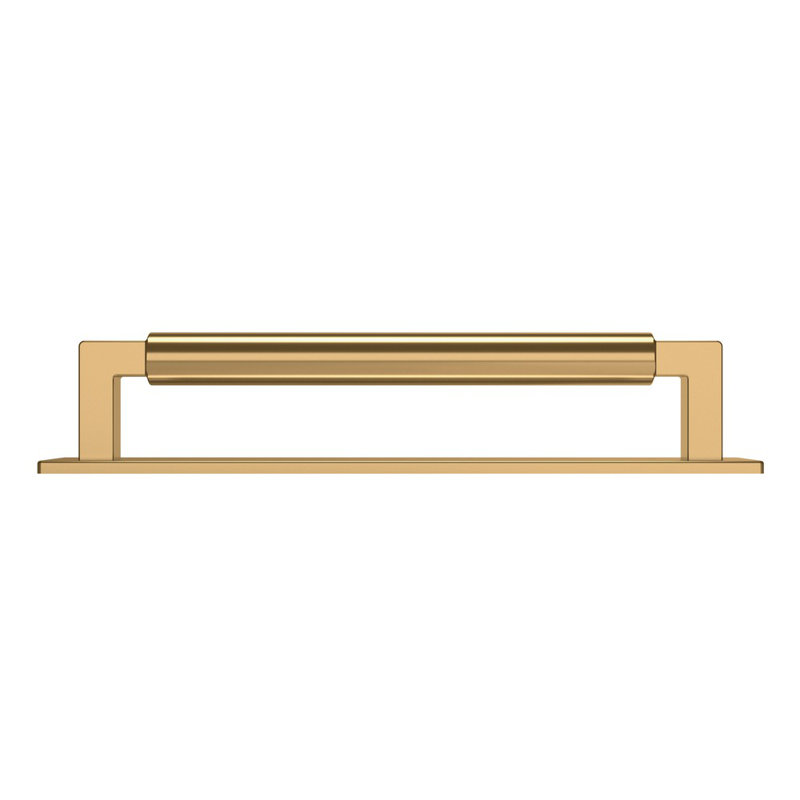 4927 Contemporary Back Plate, Non-Lacquered Brass