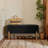 Upholstered Storage Bench with Wooden Legs-262859741