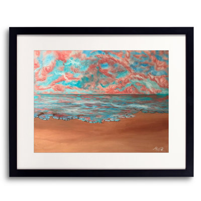 Seascape347 Print by Alicia Lopez