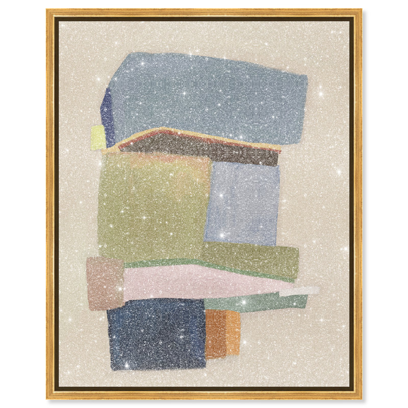 Point Of View Print by Oliver Gal, 37"H x 46"W, Gold Floater Frame
