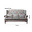 Canapé simple de style pastoral bleu 78,7 po