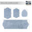 Tapis pour salle de bain Delean-1301190906