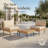 3-Piece Premium Wicker Patio Sofa Set With Coffee Table-820506462