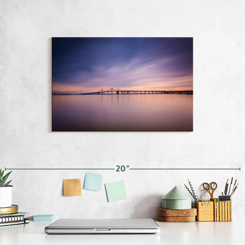 Lilie Scenic Chesapeake Bay Bridge, H 8 po x l 12 po