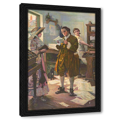 Benjamin Franklin, printer, Philadelphia (1914)