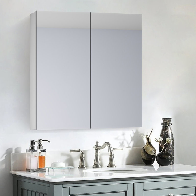 Armoire à pharmacie avec miroir Athylia, H 30 po x l 30 po x P 4,8 po