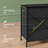 63" TV Stand Dresser with 8 Fabric Drawers, Storage Organizer with Wooden Top & Metal Frame-368547915