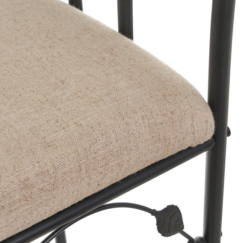 Newburgh Steel Bench, Black