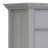 Amherst 24"W Solid Wood Transitional Nightstand with 2 Drawers and Open Storage Shelf-1568597547