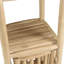 Cafferkey 46cm W Solid Wood Shelving Unit