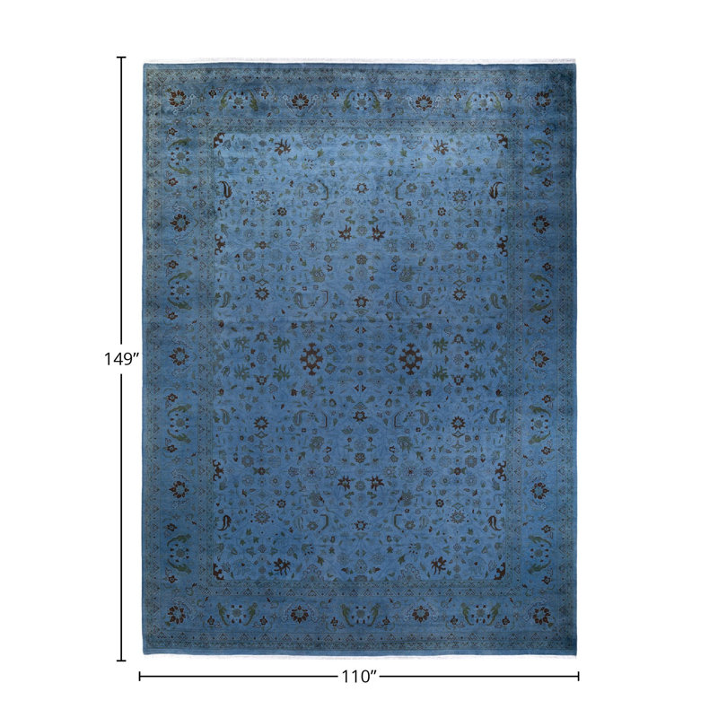 Carma One-of-a-Kind 9' 2" X 12' 5" Hand Knotted Area Rug