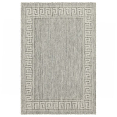 Silver  Indoor/Outdoor Area Rug