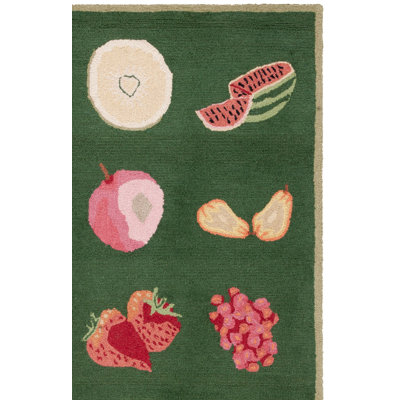 Demitro Hand Hooked Wool Rug